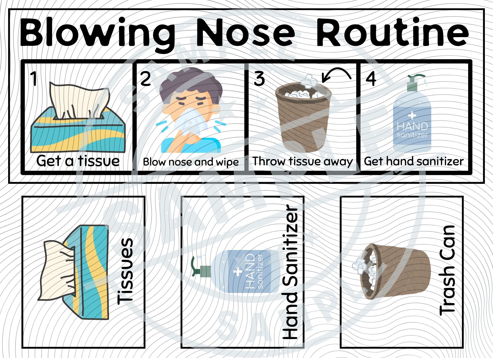 Blowing Your Nose Routine